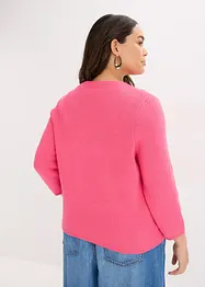 Cardigan i bomullsmiks, bonprix