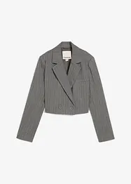 Kort blazer med krage med slag, bonprix