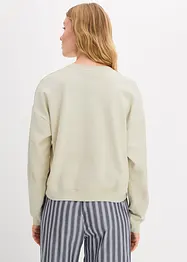 Oversized sweatshirt i 100% økologisk bomull, bonprix