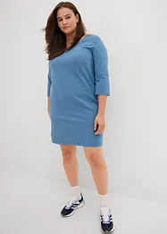 Trikotkjole med stretch i 100% økologisk bomull, bonprix