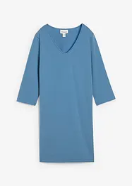 Trikotkjole med stretch i 100% økologisk bomull, bonprix