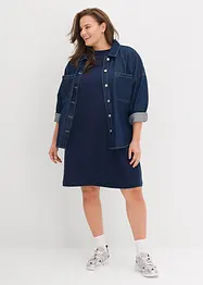 Sweatshirtkjole i utsvingt modell, bonprix