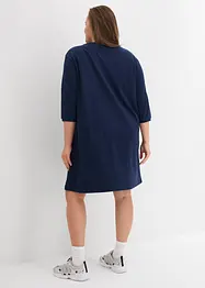 Sweatshirtkjole i utsvingt modell, bonprix
