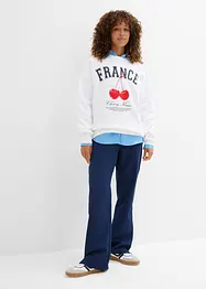 Oversized sweatshirt i 100% økologisk bomull, bonprix