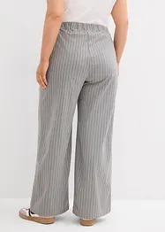 Slip on-bukse med vide ben, bonprix