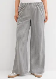 Slip on-bukse med vide ben, bonprix