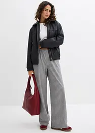 Slip on-bukse med vide ben, bonprix