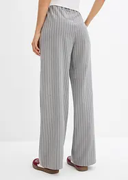 Slip on-bukse med vide ben, bonprix