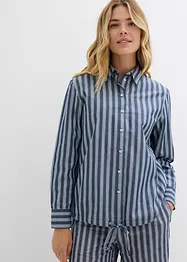 Oversized skjorte i 100% bomull, bonprix