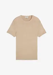 T-skjorte i strikket materiale, bonprix