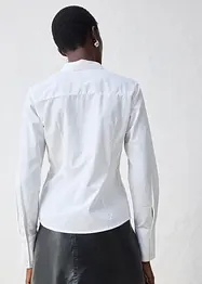 Skjorte med silke, bonprix