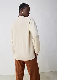 Oversized cardigan med merinoull, bonprix