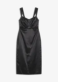 Maxikjole i lett sateng, bonprix