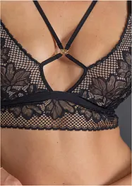 Bralette med nydelige blonder, bonprix