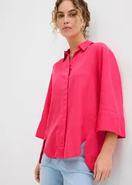 Bluse i kjølende linmiks, bonprix