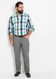 Regular Fit-twillbukse i ren bomull, Straight, bonprix