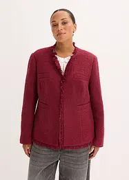 Bouclé-jakke, bonprix