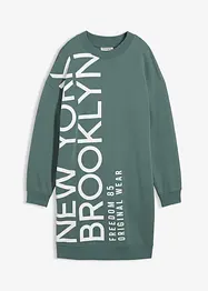 Oversized trikotkjole i myk bomullsmiks, bonprix