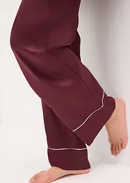 Pyjamas i vevd sateng, bonprix