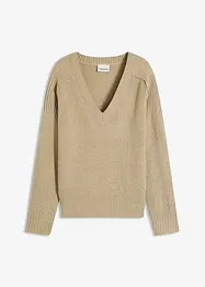 Genser med V-hals, bonprix