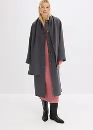 Oversized kåpe av myk viskosemiks, bonprix