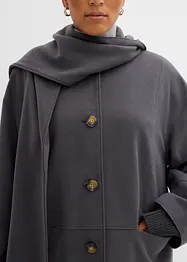 Oversized kåpe med to diskré lommer, bonprix