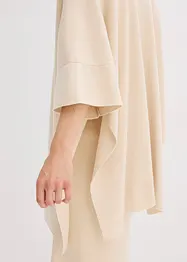 Oversized strikkecape, bonprix