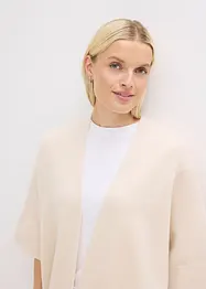 Oversized strikkecape, bonprix