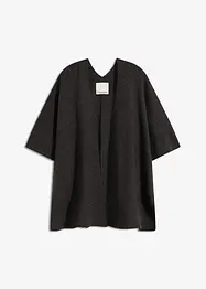 Oversized strikkecape, bonprix