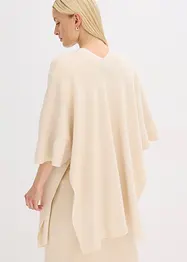 Oversized strikkecape, bonprix