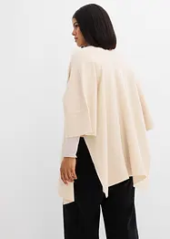 Oversized strikkecape, bonprix