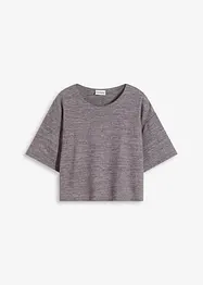 Kort topp i boxy passform, bonprix