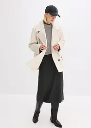 Caban-jakke i ullstil, bonprix