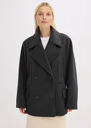 Caban-jakke i ullstil, bonprix