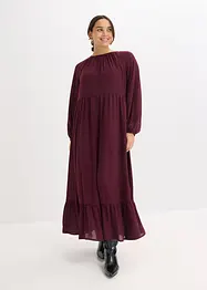 Maxikjole i chiffon, bonprix