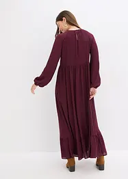 Maxikjole i chiffon, bonprix