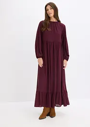 Maxikjole i chiffon, bonprix