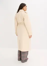 Trenchcoat i ullstil, bonprix