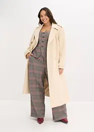 Trenchcoat i ullstil, bonprix