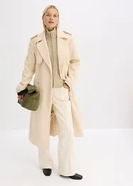 Trenchcoat i ullstil, bonprix