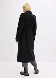 Trenchcoat i ullstil, bonprix