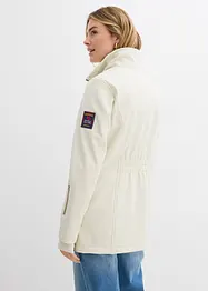 Lang softshelljakke med stretch, vannavvisende, bonprix
