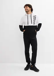 Sweatshirt med hette, Slim Fit, bonprix