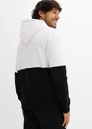Sweatshirt med hette, Slim Fit, bonprix