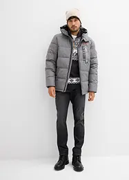 Vattert varm outdoorjakke, bonprix