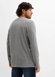 Langermet shirt i 100% økologisk bomull (2-pack), bonprix