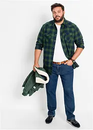 Flanellskjorte i 100% bomull, bonprix