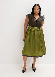 Dirndl og forkle (2-delt sett), bonprix