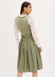Dirndl med paljett-forkle (2-delt sett), bonprix
