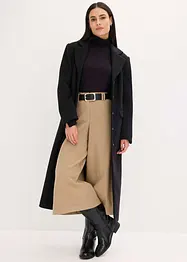 Kåpe i ull-look og maxi-lengde, bonprix